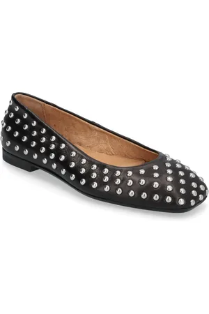 Pavement Katie Studs Ballerinat Black
