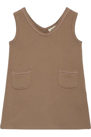 Lil Atelier Nmfthoro Loose Spencer Lil Dresses & Skirts Dresses Casual Dresses Sleeveless Casual Dresses Brown