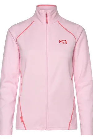 Kari Traa Kari F/Z Fleece Sport Sweat-shirts & Hoodies Fleeces & Midlayers Pink