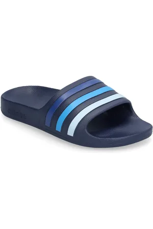 adidas Adilette Aqua K Shoes Summer Shoes Pool Sliders Navy