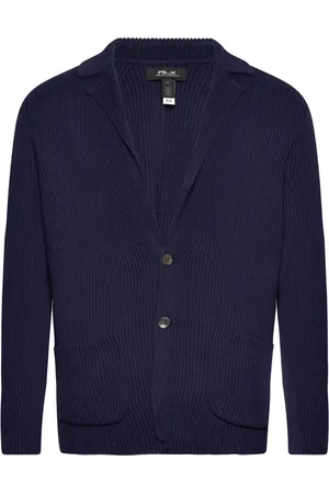 Ralph Lauren Mesh-Knit Cotton-Blend Blazer Cardigan Sport Sport Clothing Sport Sweat-shirts & Hoodies Sport Knitwear Navy