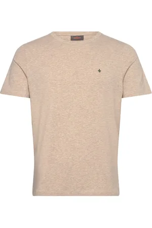 Morris James Tee Designers T-shirts Short-sleeved Beige