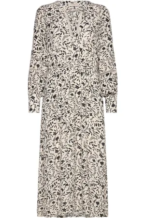 Freequent Fqlovy-Dress Polvipituinen Mekko Cream