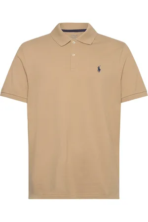 Ralph Lauren Tailored Fit Performance Mesh Polo Shirt Sport Sport Clothing Sport Tops Sport Polos Sport Short-sleeved Polos Beige