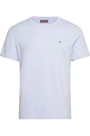 Morris James Tee Designers T-shirts Short-sleeved Blue