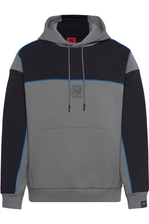 HUGO BOSS Dilverston_Rb Designers Sweat-shirts & Hoodies Hoodies Grey