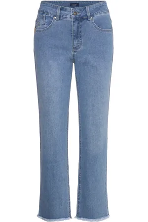 Claire Woman Cwjayla - Jeans Bottoms Jeans Straight-regular Blue