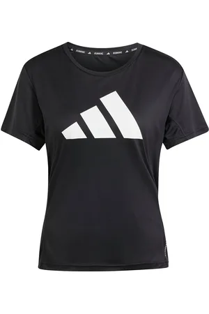 adidas Run It Tee Sport Sport Clothing Sports Tops & T-shirts Sport T-shirts Black