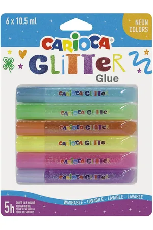 Frescobol Carioca Glitterlim 6 Färger Toys Creativity Drawing & Crafts Drawing Coloured Pencils Multi/patterned
