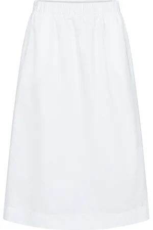 soyaconcept Sc-Netti Skirts Knee-length & Midi Skirts White