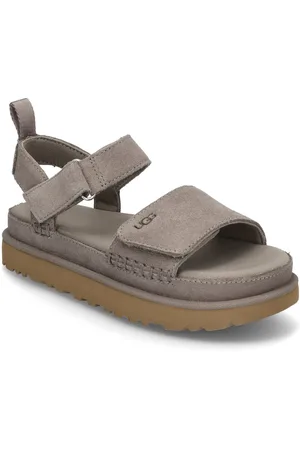 UGG W Goldenstar Shoes Summer Shoes Platform Sandals Brown