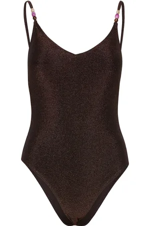 Beck Söndergaard Beam Bea Swimsuit Uimapuku Uima-asut Brown