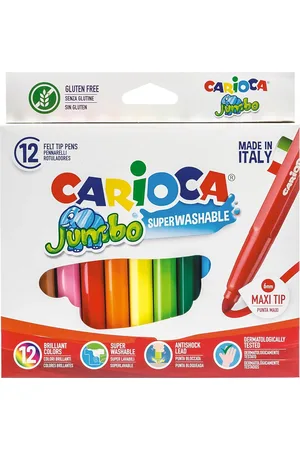 Frescobol Carioca Jumbofiberpennor Toys Creativity Drawing & Crafts Drawing Coloured Pencils Multi/patterned