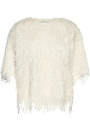 Copenhagen Muse Cmfallon-Tee Tops Blouses Short-sleeved Cream