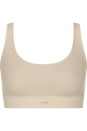 Sloggi Ever Ease Top Lingerie Bras & Tops Soft Bras Tank Top Bras Beige