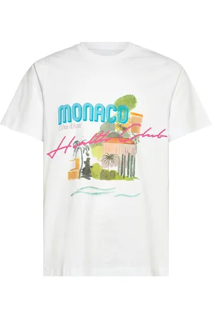 Pica Pica Monaco Health Club Tops T-shirts Short-sleeved White