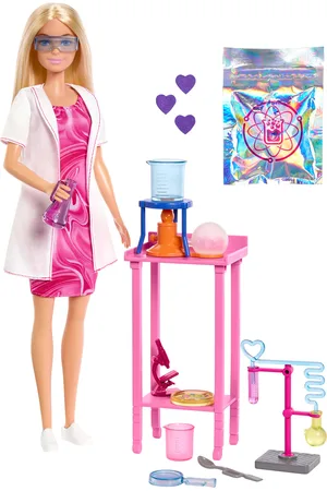 Barbie Scientist Doll And Accessories Toys Dolls & Accessories Dolls Multi/patterned
