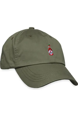 Revolution Dad Cap Accessories Headwear Caps Khaki Green