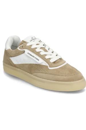 &Copenhagen Cph90 Leather Mix White/Leo Matalavartiset Sneakerit Tennarit Beige