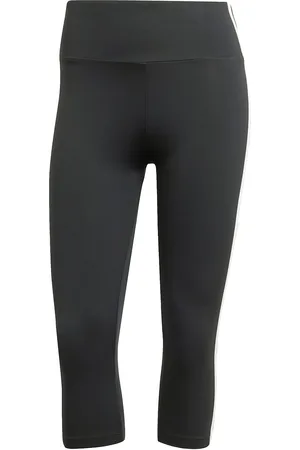 adidas 3S Capri Lgns Sport Sport Clothing Sport Tights Sport Leggings Black