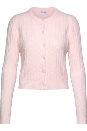 Lindex Cardigan Clarissa Tops Knitwear Cardigans Pink