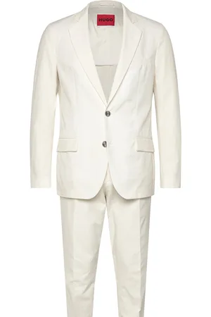 HUGO BOSS Hanfred-Genrich252F2 Bleiseri Puvun Takki White