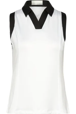 Callaway Sl Colorblock Polo Sport Women Sport Clothing Sports Tops & T-shirts Sport Tank Tops White