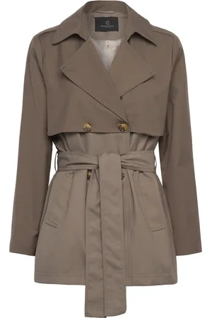Bruuns Bazaar Carotabbtoya Jacket Trenssi Takki Brown