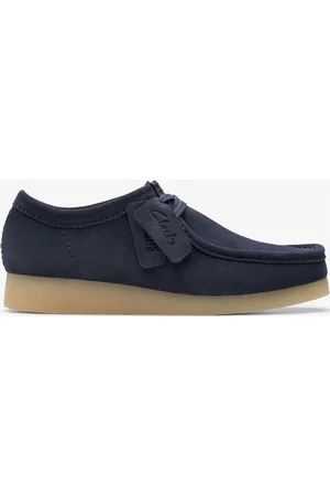 Clarks Wallabeeevo G Shoes Business Derby Shoes Navy