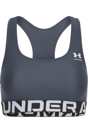 Under Armour Ua Hg Mid Branded Sport Bras & Tops Sports Bras - All Grey