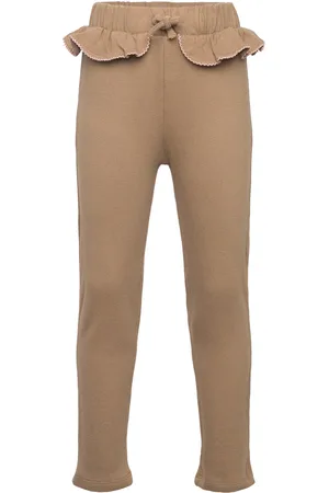Lil Atelier Nmfthoro Mia Reg Pant Lil Bottoms Leggings Beige