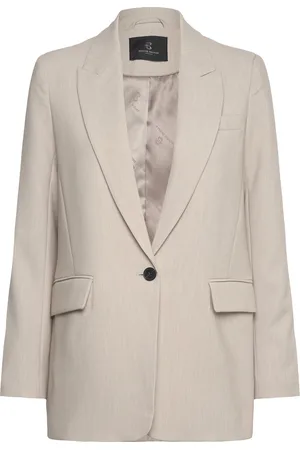 Bruuns Bazaar Cindysusbbfrida Blazer Blazers Single Breasted Blazers Cream