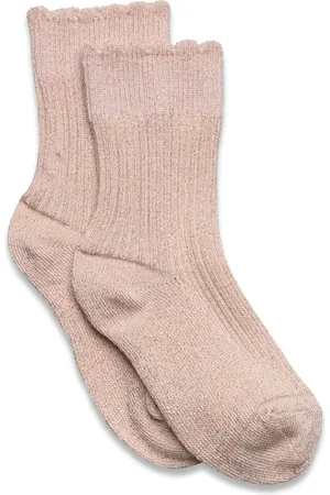 mp Denmark Celosia Glitter Socks Socks & Tights Socks Pink