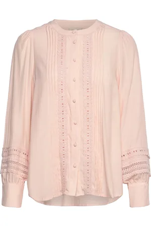 Freequent Fqsweetly-Shirt Tops Blouses Long-sleeved Pink