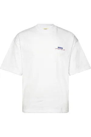 Woodbird Wbbeam Culture Tee Designers T-shirts Short-sleeved White