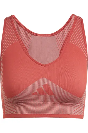 adidas Arknt Ls Bra Sport Sport Clothing Sport Bras - All Burgundy