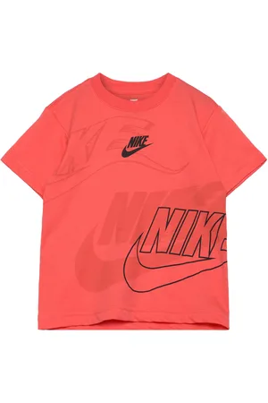 Nike Nkb On The Move Ss Tee Sport T-shirts Short-sleeved Coral