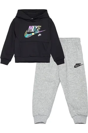 Nike Nkb B Nsw Outside Tl Ft Pant S Sport Sweatsuits Black