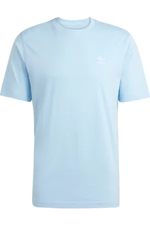 adidas Trefoil Ess Tee Sport Men Men Sports Clothes Sport Tops Sport T-shirts Blue