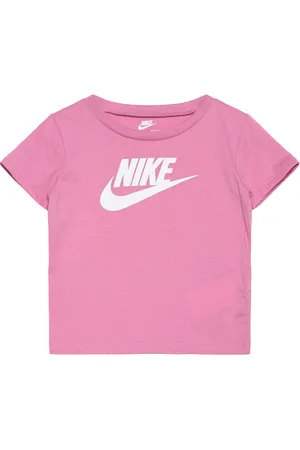 Nike Ks-Knit Short Set Sport Sets With Short-sleeved T-shirt Pink