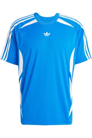 adidas Teamgeist Tee Sport Men Sports Clothes Sport Tops Sport T-shirts Blue