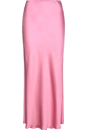 Lindex Skirt Mary Pitkä Hame Pink