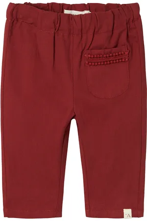 Lil Atelier Nbfrhodette Pant Lil Bottoms Trousers Red