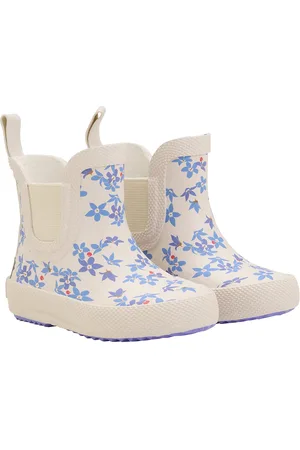 CeLaVi Wellies Short - Aop Kumisaappaat Beige
