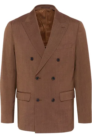Matinique Magaret Double Suits & Blazers Blazers Double Breasted Blazers Brown