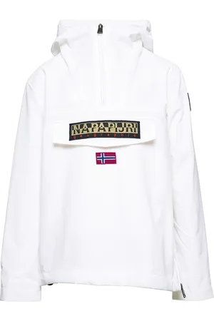 Napapijri K Rainforest Sum 4 Outerwear Shell Clothing Shell Jacket White