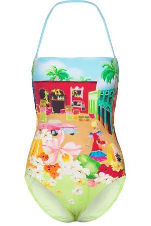 Seafolly Cuba Bandeau Piece Uimapuku Uima-asut Blue