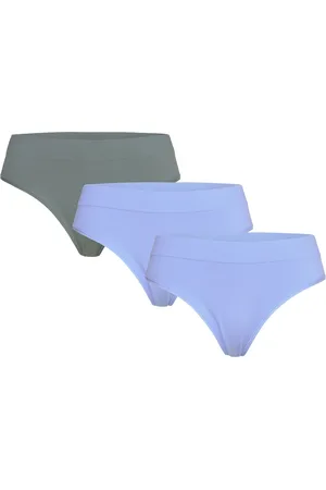 Lindex Brief Brazilian High Seamless Lingerie Panties Brazilian Panties Blue
