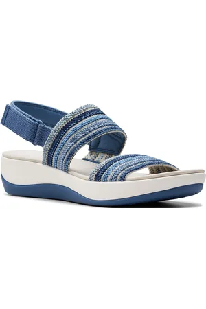 Clarks Arla Stroll D Matalapohjaiset Sandaalit Blue