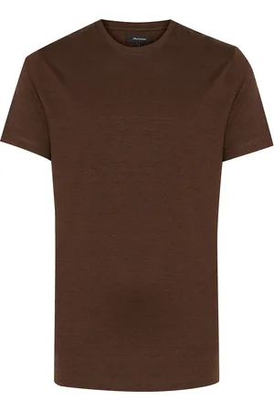 Matinique Jermane Tops T-shirts Short-sleeved Brown
